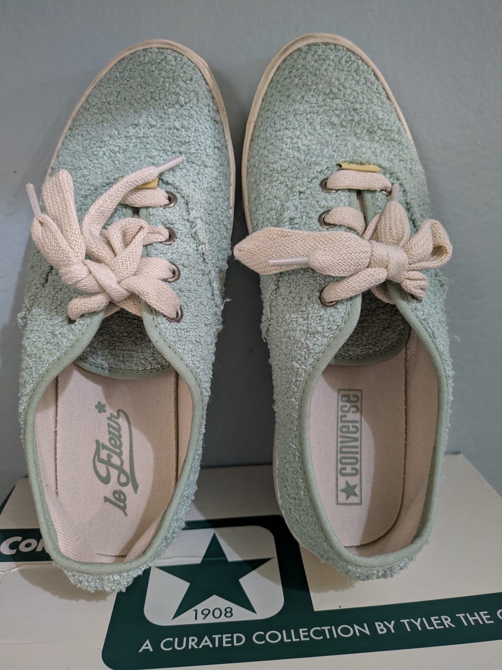 Converse x Golf Le Fleur Mint Green Women's Sneakers
